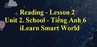 Đề Kiểm Tra 15 Phút Tiếng Anh 6 I-Learn Smart World Unit 2