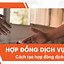 Hợp Đồng Cung Cấp Dịch Vụ Tư Vấn