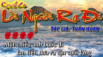 Lời Người Ra Đi Karaoke